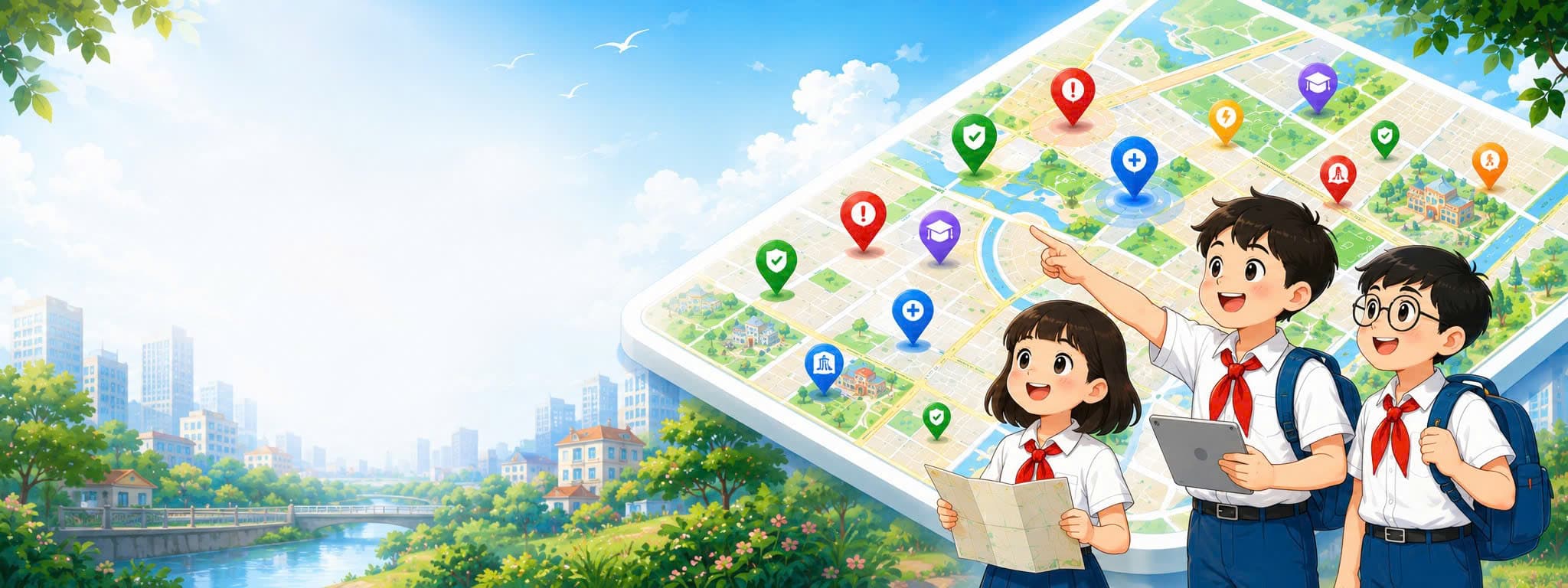 Bản đồ số xã Nghĩa Trụ