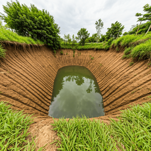 Ao sâu không có rào chắn