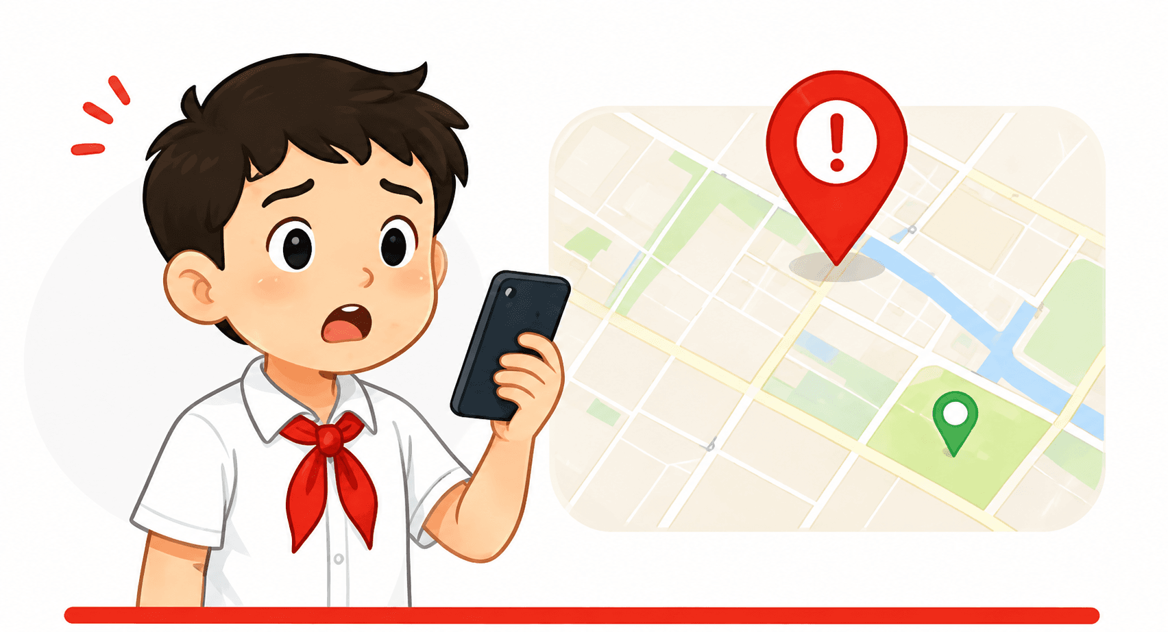 Báo điểm nguy hiểm